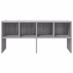 VidaXL 858849 organizzatore per conservazione da appendere Legno Grigio - Vista aggiuntiva 4