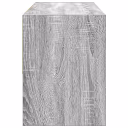 VidaXL 858849 organizzatore per conservazione da appendere Legno Grigio - Vista aggiuntiva 5