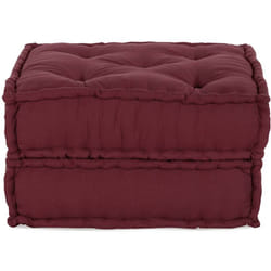 Vidaxl - Pouf Modulare Marrone Rossiccio 70x70x36 in Tessuto 255362