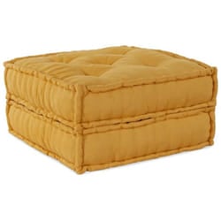 Vidaxl - Pouf Modulare Giallo 70x70x36 in Tessuto