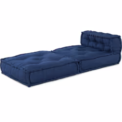 Questo Pouf in Cotone Indigo è un'aggiunta fondamentale per ravvivare il tuo spazio con comfort e stile. Ha un design moderno ...