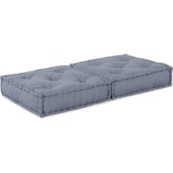 Vidaxl - Pouf Modulare Grigio 70x70x36 in Tessuto