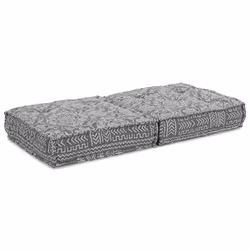 vidaXL Divano modulare Grigio chiaro 70 x 70 x 36 cm Tessuto - Vista aggiuntiva 3