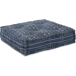 Vidaxl - Pouffe Modulare Indigo 70x70x36 in Tessuto