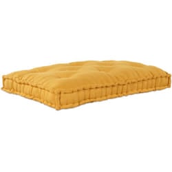 Vidaxl - Cuscino per divano a pallet in tessuto giallo