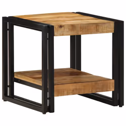 vidaXL Tavolino da salotto 40 x 40 x 38 cm legno massello di mango - Vista aggiuntiva 2