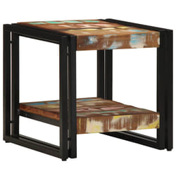 vidaXL Tavolino da salotto 40 x 40 x 38 cm legno massello di riciclo