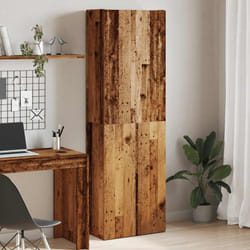 Credenza Legno Antico 60x32x190 cm in Truciolato Vidaxl 4265