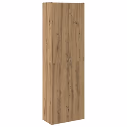vidaXL Credenza Rovere Artigianale 60x32x190 cm in Truciolato - Vista aggiuntiva 2
