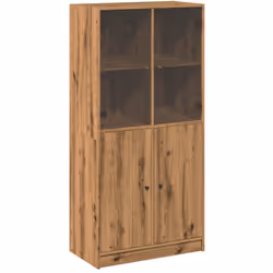 Questa credenza fornisce la soluzione ideale per mantenere i libri in ordine e aggiunge un tocco di fascino moderno all'arred ...