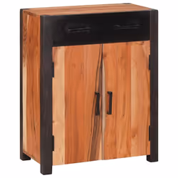 vidaXL Buffet e Credenze con cassetto Marrone 55 x 30 x 75 cm - Vista aggiuntiva 2
