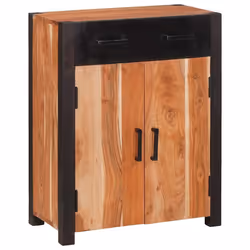 vidaXL Buffet e Credenze con cassetto Marrone 55 x 30 x 75 cm - Vista aggiuntiva 3