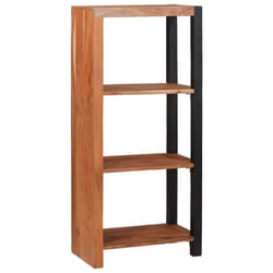 vidaXL Libreria Marrone 70 x 30 x 110 cm Legno massello di acacia