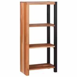 vidaXL Libreria Marrone 70 x 30 x 110 cm Legno massello di acacia - Vista aggiuntiva 3