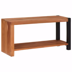 vidaXL Libreria Marrone 80 x 30 x 40 cm Legno massello di acacia - Vista aggiuntiva 3