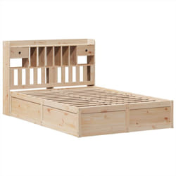 Giroletto senza Materasso 150x200 cm in Legno Massello di Pino Vidaxl