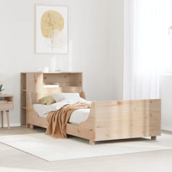Letto senza Materasso 90x190 cm in Legno Massello di Pino Vidaxl 531513