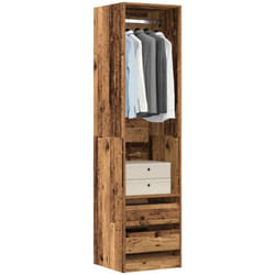 Armadio Legno Antico 50x50x200 cm in Legno Multistrato Vidaxl 1953