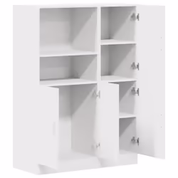 VidaXL 3324142 scaffale Legno Bianco - Vista aggiuntiva 7