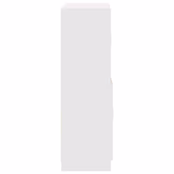 VidaXL 3324142 scaffale Legno Bianco - Vista aggiuntiva 8