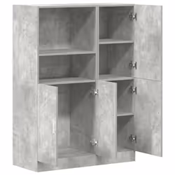 VidaXL 3324145 scaffale Legno Grigio - Vista aggiuntiva 4