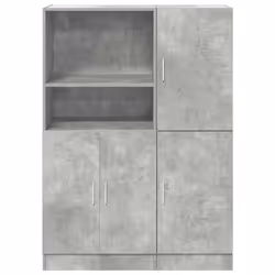 VidaXL 3324145 scaffale Legno Grigio - Vista aggiuntiva 5