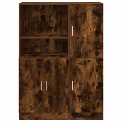 VidaXL 3324146 scaffale Legno Quercia, Marrone - Vista aggiuntiva 5