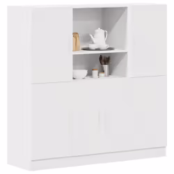 VidaXL 3324151 scaffale Legno Bianco