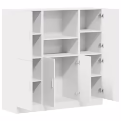 VidaXL 3324151 scaffale Legno Bianco - Vista aggiuntiva 4