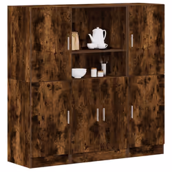 VidaXL 3324155 scaffale Legno Quercia, Marrone