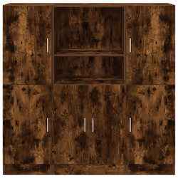 VidaXL 3324155 scaffale Legno Quercia, Marrone - Vista aggiuntiva 5