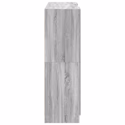 VidaXL 3324156 scaffale Legno Grigio - Vista aggiuntiva 8