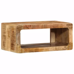 vidaXL Mobile TV Marrone 60 x 30 x 25 cm Legno massello di mango - Vista aggiuntiva 2