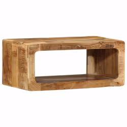 vidaXL Mobile TV Marrone 60 x 30 x 25 cm Legno massello di mango - Vista aggiuntiva 3