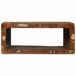 vidaXL Mobile TV Multicolore Legno massello di recupero - Vista aggiuntiva 3