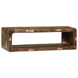 vidaXL Mobile TV Multicolore Legno massello di recupero