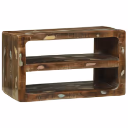 vidaXL Mobile TV 60 x 32 x 36 cm Legno massello di recupero - Vista aggiuntiva 2