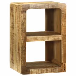 vidaXL Mobile TV Marrone 36 x 30 x 54 cm Legno massello di mango - Vista aggiuntiva 2