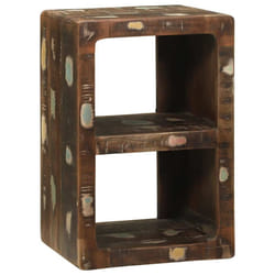 vidaXL Mobile TV Multicolore Legno massello di recupero