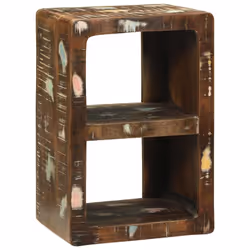 vidaXL Mobile TV Multicolore Legno massello di recupero - Vista aggiuntiva 2