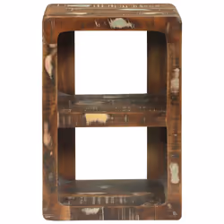 vidaXL Mobile TV Multicolore Legno massello di recupero - Vista aggiuntiva 3
