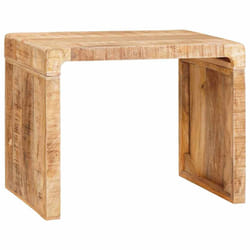 vidaXL Tavolino Marrone 60 x 35 x 45 cm legno massello di mango