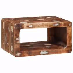 vidaXL Comodini 45 x 30 x 24 cm legno massello di riciclo - Vista aggiuntiva 2
