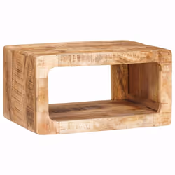 vidaXL Comodini 45 x 30 x 24 cm legno massello di mango - Vista aggiuntiva 3