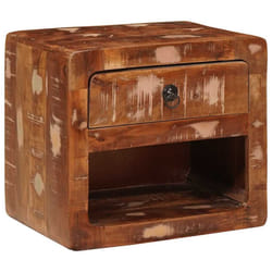 vidaXL Mobiletto da comodino a parete Multicolore 40 x 30 x 36 cm
