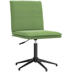 Vidaxl - Sedia da Pranzo Verde Chiaro in Velluto 164303