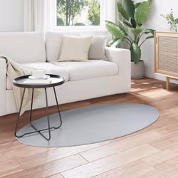 vidaXL Tappeto HUARTE Grigio 80 x 150 cm Poliestere - Vista aggiuntiva 3
