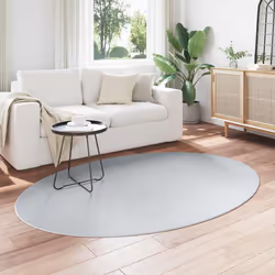 vidaXL Tappeto HUARTE Grigio 140 x 200 cm Poliestere - Vista aggiuntiva 3