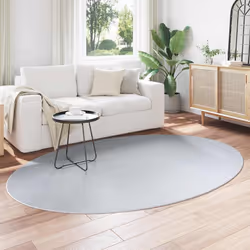 vidaXL Tappeto HUARTE Grigio 160 x 230 cm Poliestere - Vista aggiuntiva 3