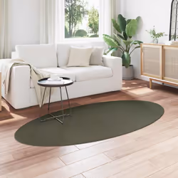 vidaXL Tappeto HUARTE Verde foresta 100 x 200 cm Poliestere - Vista aggiuntiva 3